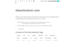 Desktop Screenshot of ehaselwanter.com